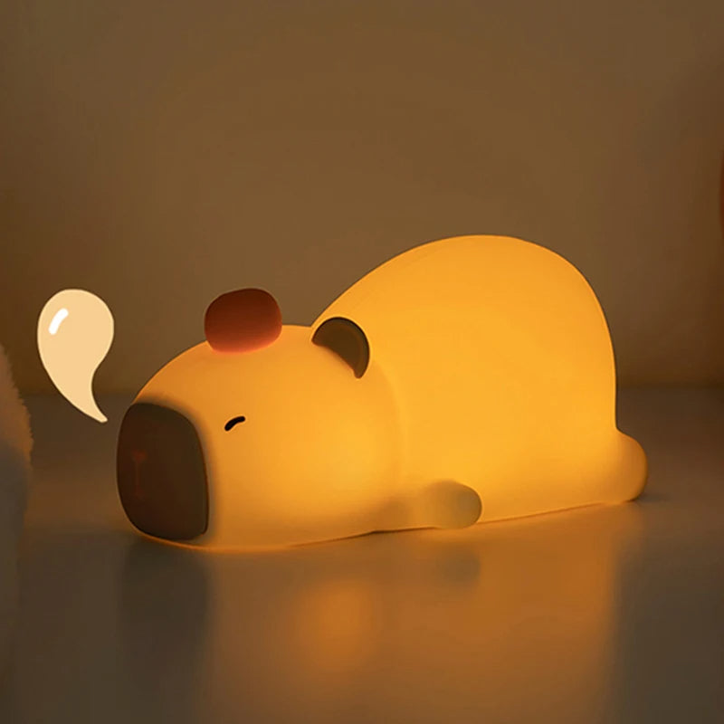 Cute Capybara Night Lamp
